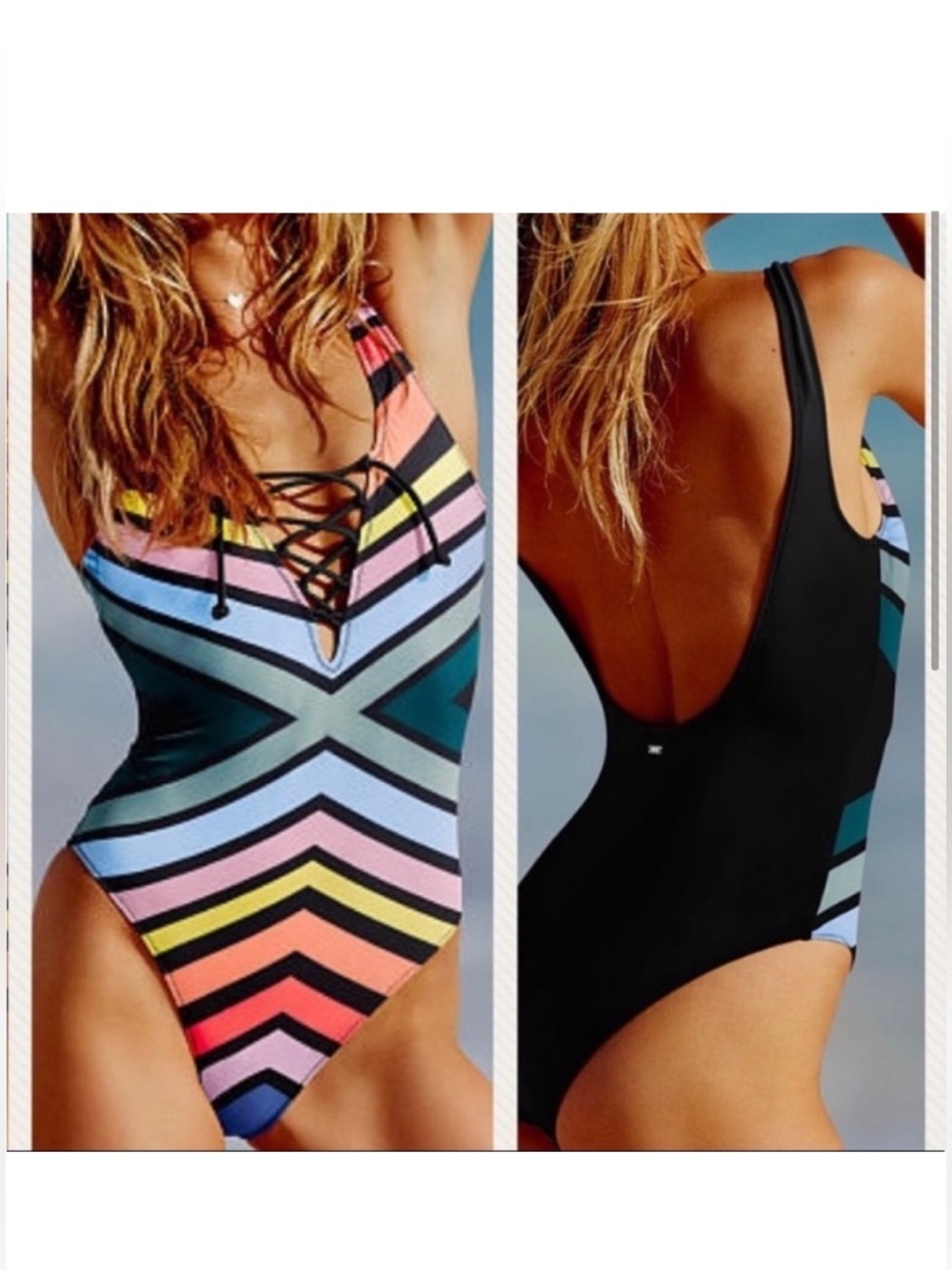 Victoria's Secret PINK  One-Piece bathing suit size M